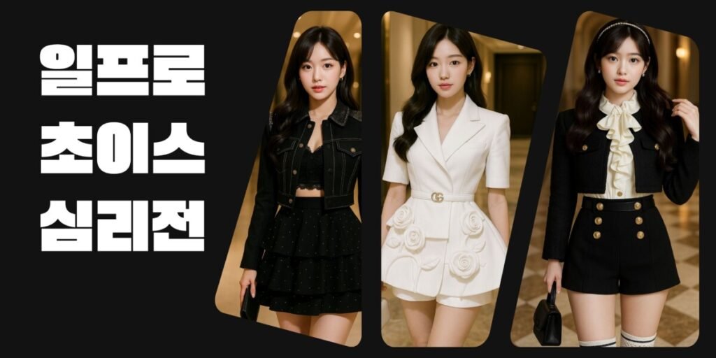 일프로 아가씨 초이스 심리전