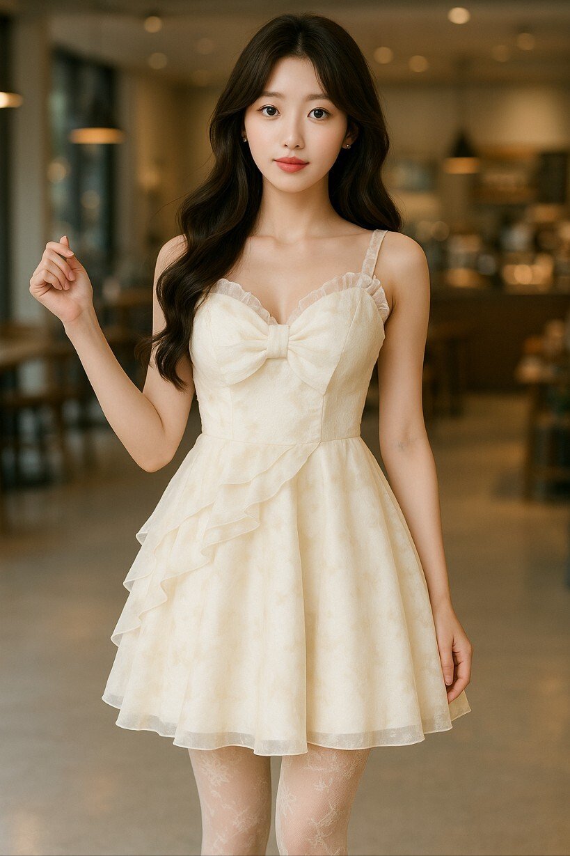 남자들이 좋아하는 여자 패션, 샤랄라 원피스