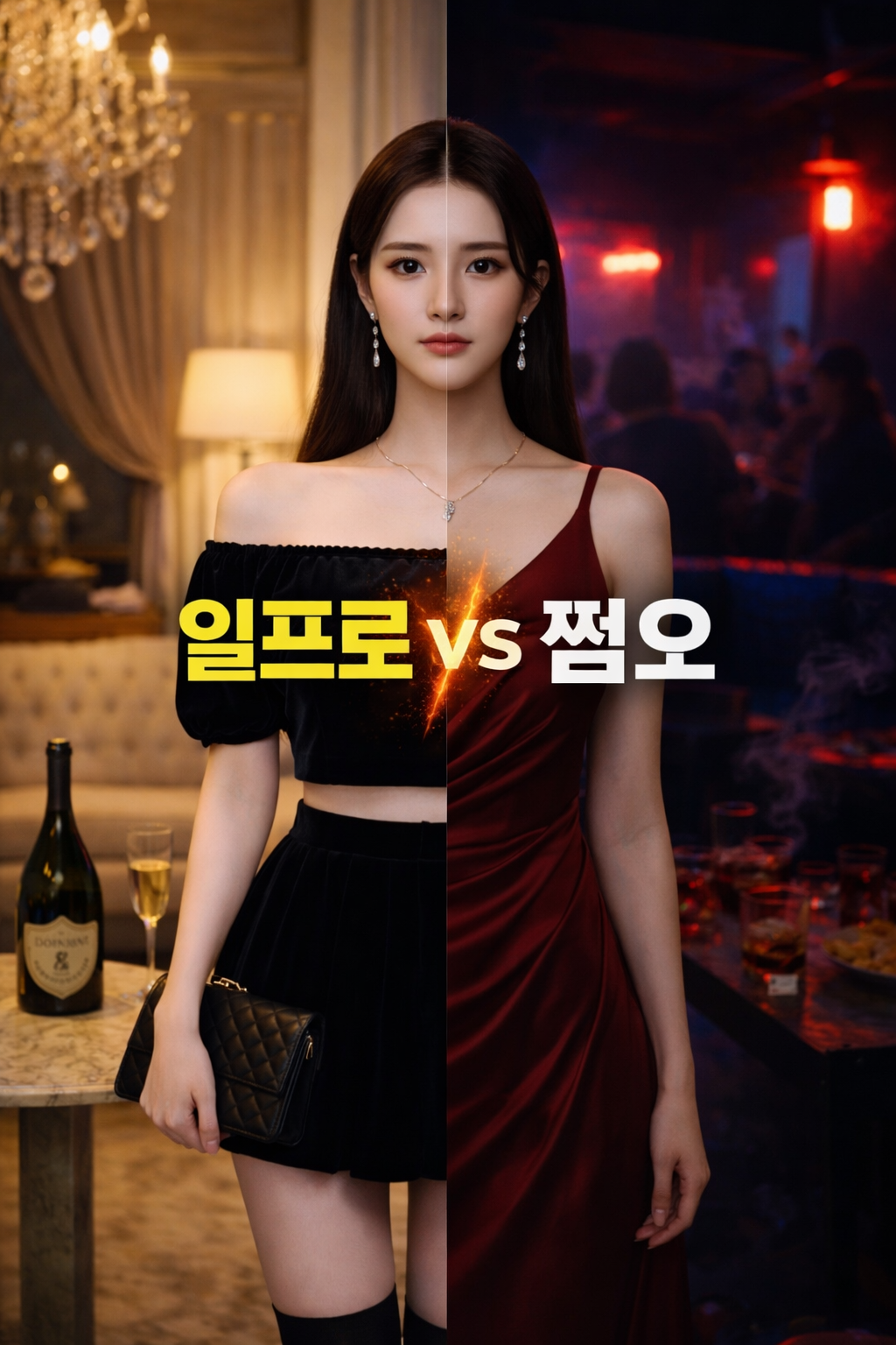 강남 일프로와 쩜오 시스템 및 외모 가치 비교 분석